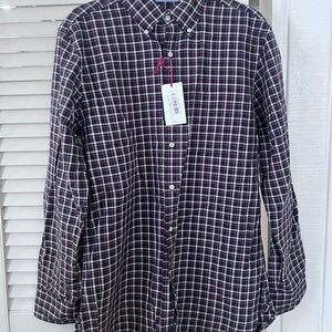 Men's Plaid Button-Down Shirt